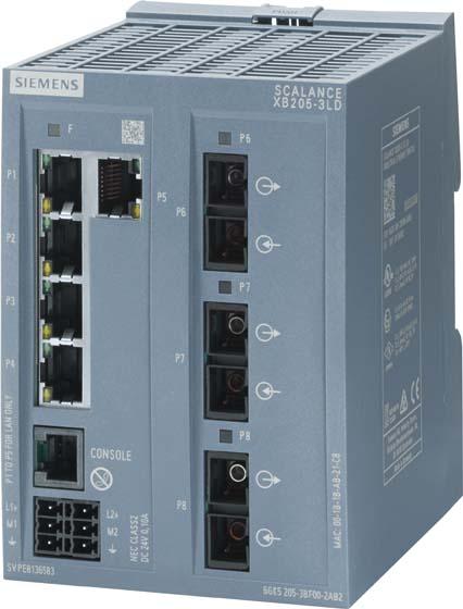 Siemens SIEM 6GK5205-3BF00-2TB2 SCALANCE XB205-3 Commutateur IE 5X 10/100 Mbit/s (8 Ports)