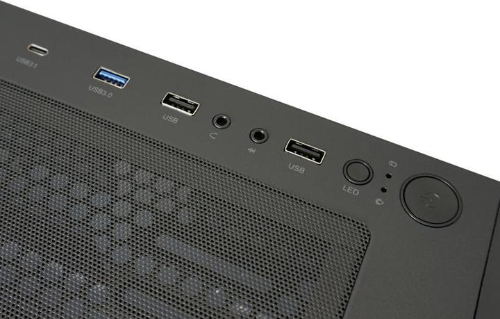 Produktbild LC-Power Gehuse Gaming 802B-ON Black Wandererd X RGB black retail (ATX, mATX, Mini-ITX)