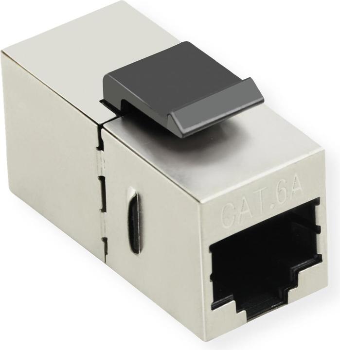 Produktbild Value RJ-45 Kupplung, Keystone, geschirmt, Kat. 6A (Keystone Modul)