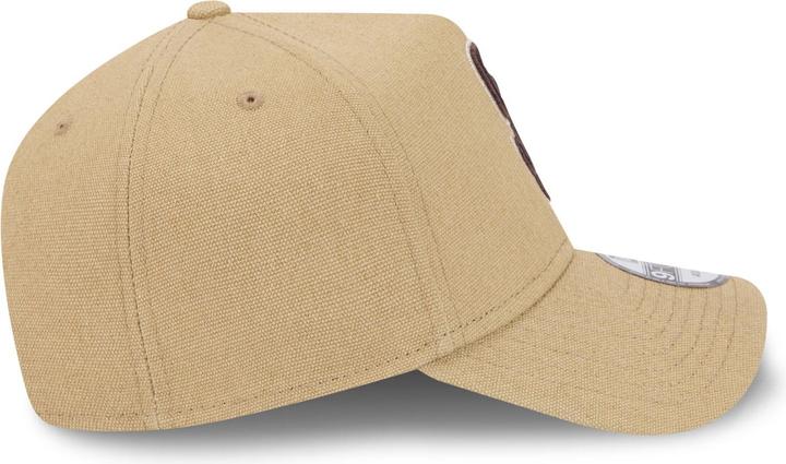 Actual product image New Era A-Frame Trucker Lin Cap - San Diego Padres beige (One size)