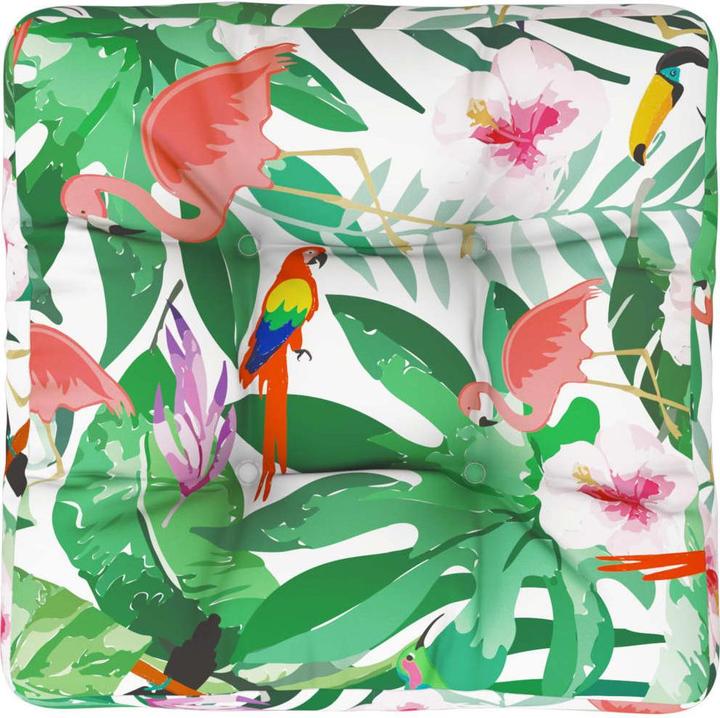 Produktbild VidaXL 10-tlg. Garten-Lounge-Set mit Kissen (58 x 58 x 10 cm)
