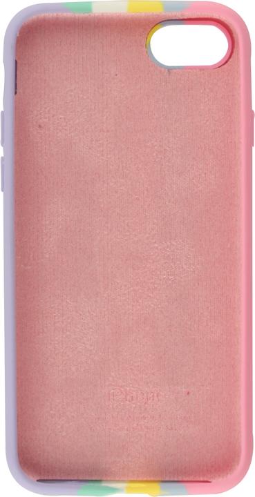 Produktbild PhoneLook Hülle Soft Touch multicolors rosa t (Apple iPhone 7)