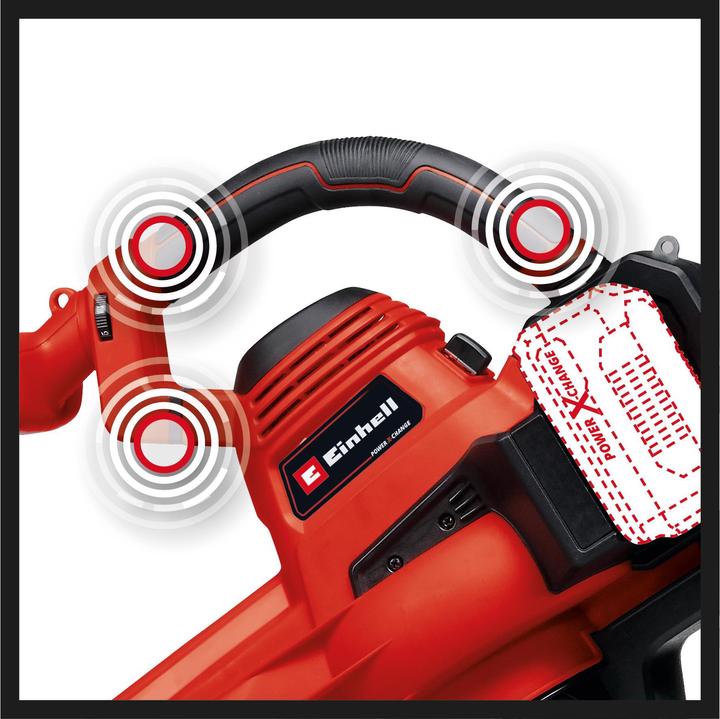 Actual product image Einhell GE-CL 36/230 Li E -Solo (Rechargeable battery operated, Leaf vacuums)