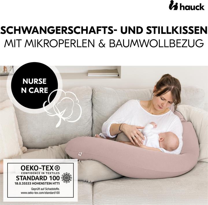 Produktbild Hauck Nurse N Care Smoky Pink (190 cm)