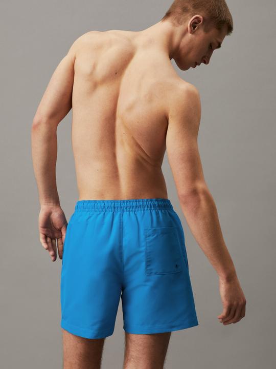 Actual product image Calvin Klein Medium Drawstring Heren Zwembroek - Faience Blue - Maat M (M)