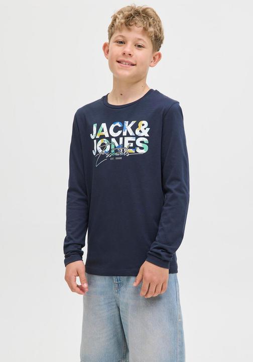 Image du produit Jack & Jones Logo Langarm-T-Shirt Langarm-T-Shirt (164)