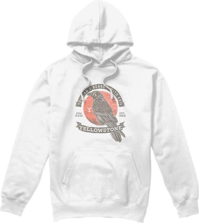 Immagine prodotto Yellowstone Evil Felpa con Cappuccio Uccello Uomo (XXL)