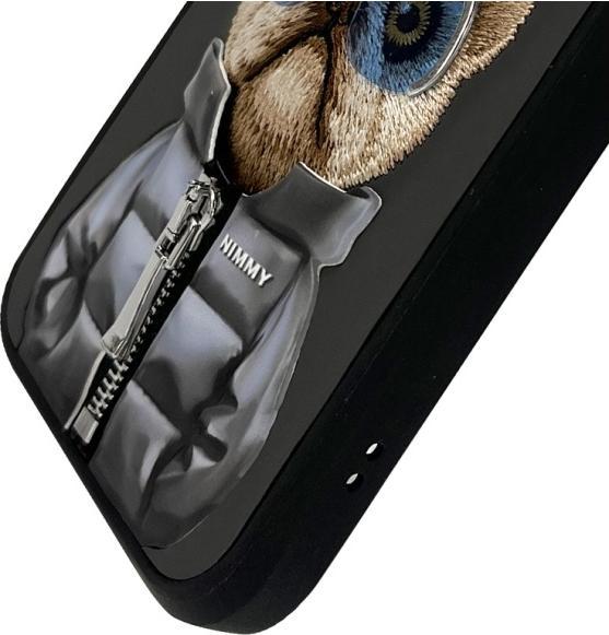Actual product image Audi Nimmy case iPhone 15 Pro 6.1" black Cool&Cute 2.0 Dog (Apple iPhone 15 Pro)