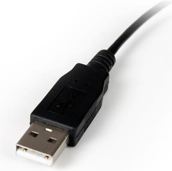 Produktbild StarTech S-Video / Composite auf USB Video Grabber / Capture Kabel mit TWAIN und Mac unterstützung - max.... (0.08 m, USB)