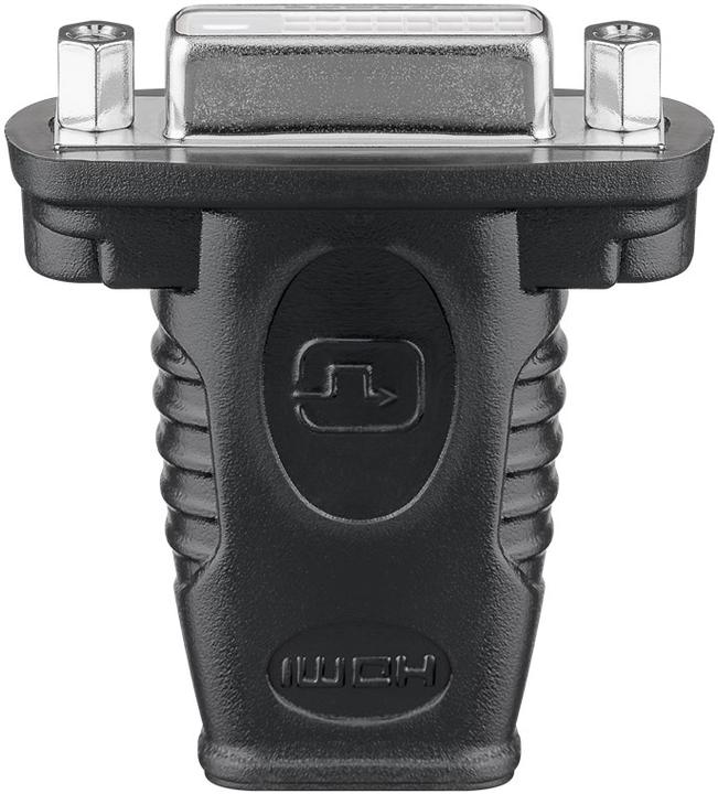 Immagine prodotto Goobay Adattatore HDMI™ / DVI-I, presa standard HDMI (tipo A), nero (HDMI, 2 cm)