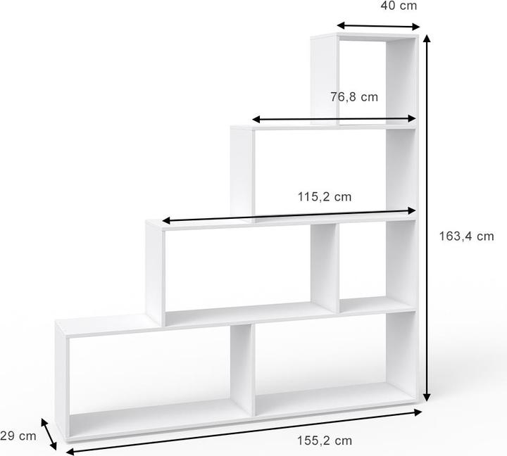 Image du produit Vicco Treppenregal (163 x 29 x 155 cm)