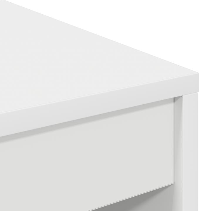 Produktbild VidaXL Minimalistischer Schreibtisch Weiss Spanplatte 60 x 40 x 76 cm (60 x 40 x 76 cm)