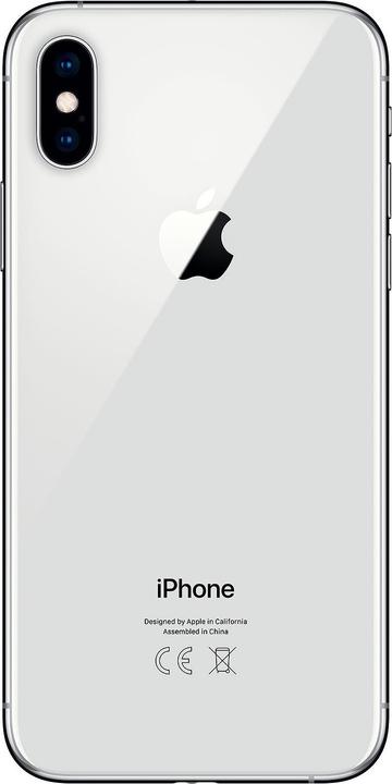 Image du produit Apple iPhone XS (256 Go, Silver, 5.80", SIM + eSIM, 12 Mpx, 4G)