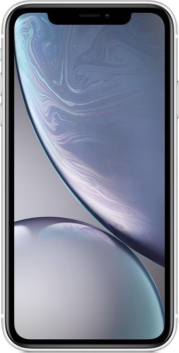 Actual product image Apple iPhone XR (64 GB, White, 6.10", SIM + eSIM, 12 Mpx, 4G)