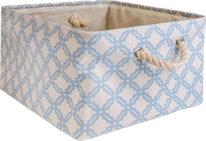 Blue with pattern
