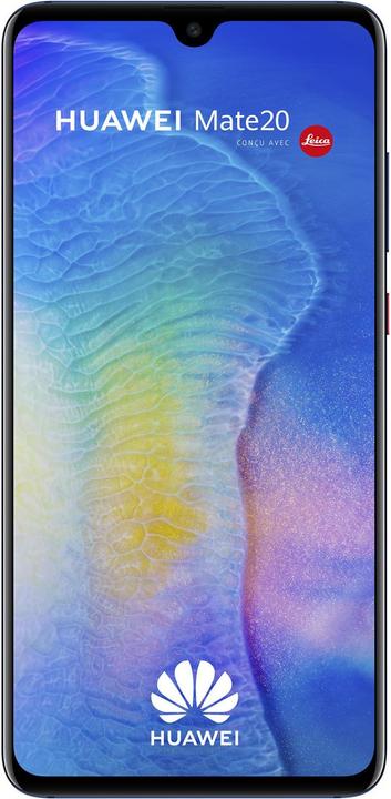 Image du produit Huawei Mate 20 (128 Go, Midnight Blue, 6.53", Double SIM hybride, 12 Mpx, 4G)