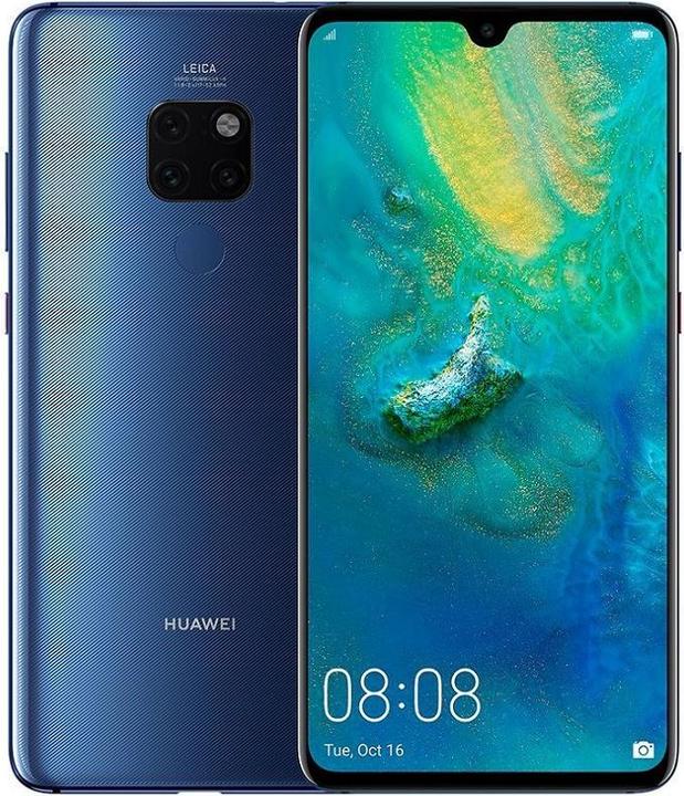 Image du produit Huawei Mate 20 (128 Go, Midnight Blue, 6.53", Double SIM hybride, 12 Mpx, 4G)