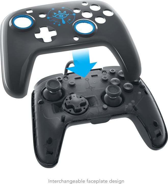 Actual product image PDP Faceoff Deluxe - Wired Pro Controller (Switch)