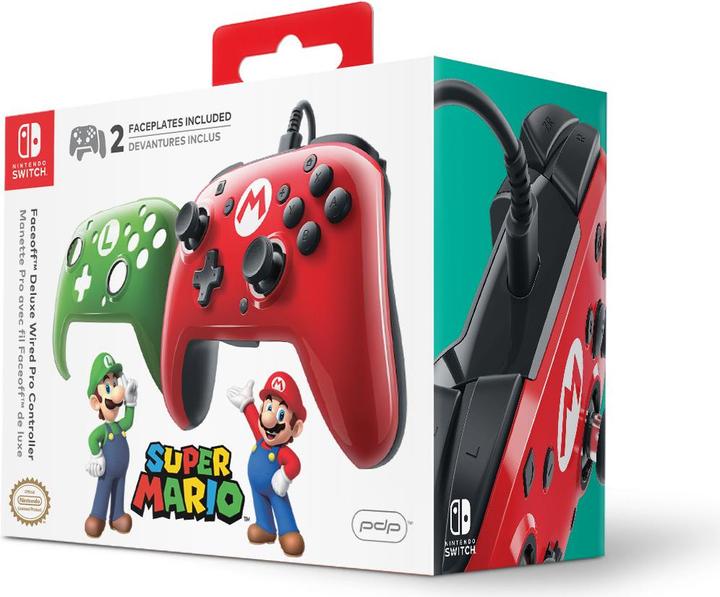 Immagine prodotto PDP Faceoff Deluxe - Wired Pro Controller (Switch)