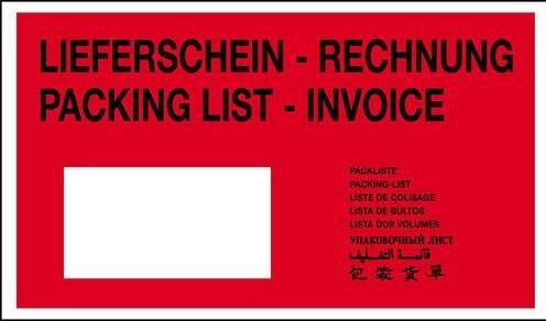 Label énergétique Raja Pochettes pour documents 65 X 115 mm 60 microns Adhésif Rouge