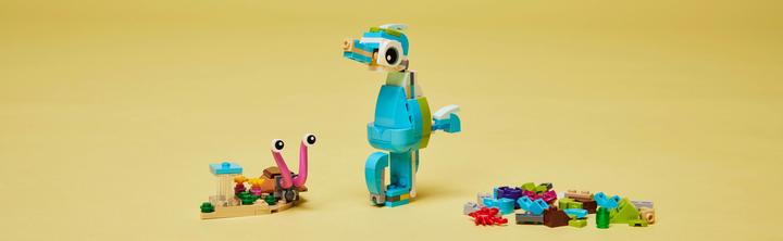Actual product image LEGO Dolphin and turtle (31128, LEGO Creator 3-in-1)