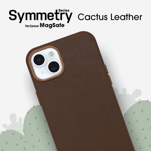 Immagine prodotto OtterBox Symmetry Cactus Leather mit MagSafe (Apple iPhone 15 Plus, Apple iPhone 14 Plus)