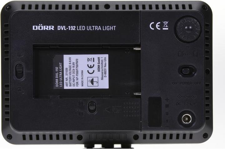Actual product image Dörr Ultra Light DVL-192 (Video light)