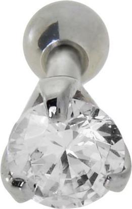 Bijouteria Ohrpiercing (Chirurgenstahl 316L, Zirkonia)