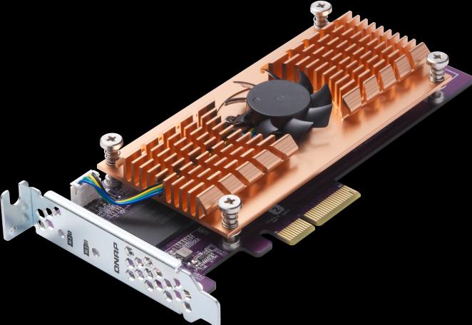 Actual product image QNAP DUAL M.2 SQM2-2P-244A