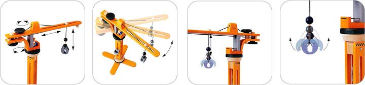 Actual product image Plantoys Plan City Crane Set
