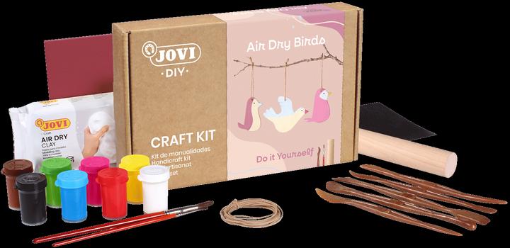 Actual product image Jovi Modelling clay DIY Air Dry birds multicoloured