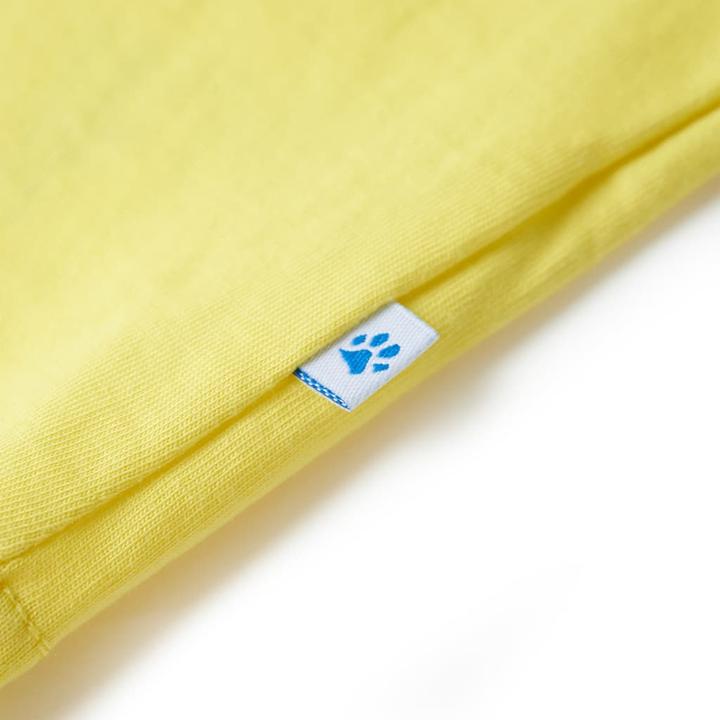 Immagine prodotto VidaXL Maglietta da bambino giallo 128,Materiale: 100 % cotone,Colore (128)