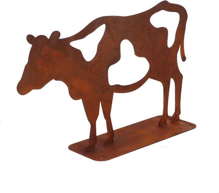 Actual product image Esschert Design Decorative figurine cow rust brown