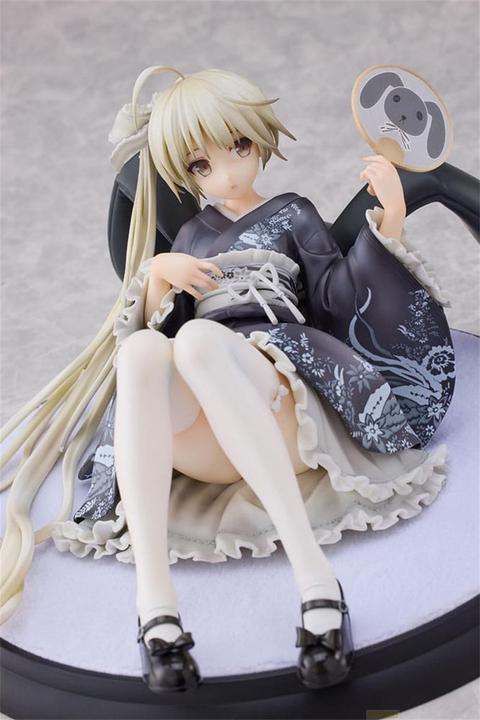 Actual product image Alphamax Yosuga no Sora Statue 1/7 Kasugano Sora Yukata Ver. 11 cm