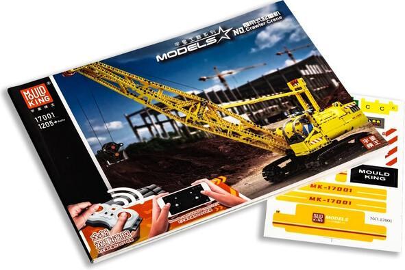 Image du produit Mould King Grue sur chenilles