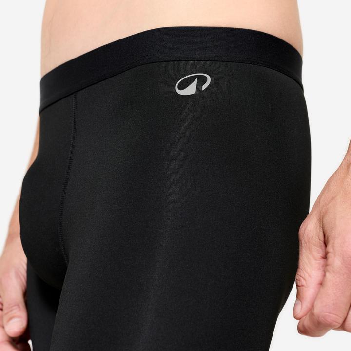 Produktbild Decathlon Boxershorts Herren Mikrofaser atmungsaktiv 3er-Pack - blau/rot (L)