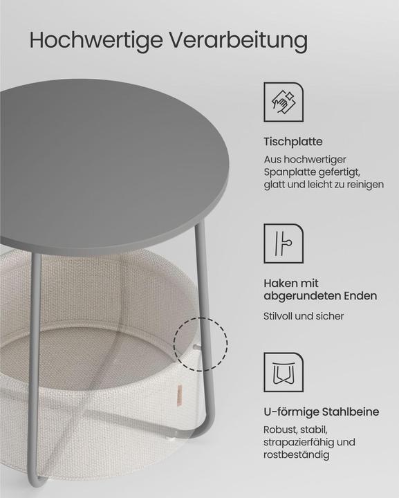 Actual product image Vasagle Smarty (45 x 45 x 51 cm)