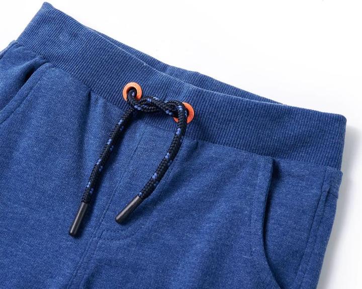 Actual product image VidaXL Children's tracksuit bottoms dark blue 104,Material: 80 (104)