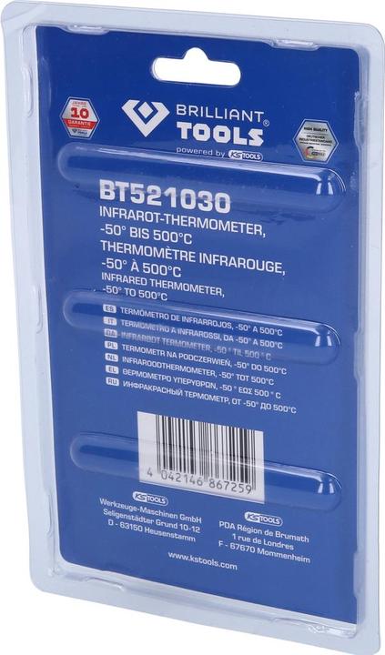 Image du produit Brilliant Tools Thermomètre infrarouge