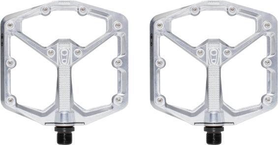 Actual product image Crankbrothers Pedal Stamp 7 small high polish silver