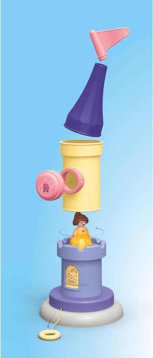 Actual product image Playmobil 1.2.3 & Disney: Belle's play tower (71458, Playmobil Junior)