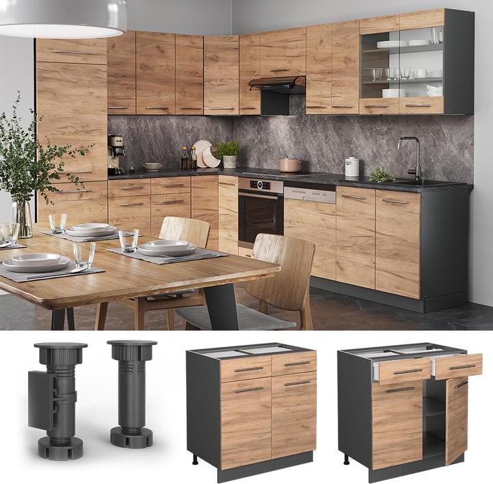 Produktbild Vicco Küchenunterschrank Fame-Line (80 x 82 x 52 cm)