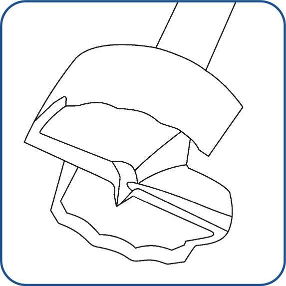 Actual product image Alpen MachinesForstner bit 3Surface shank SHARP SHARK (32 mm)
