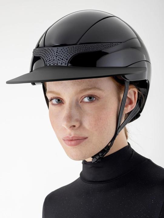 Actual product image Equiline rhinestone riding helmet xanto (57 cm)
