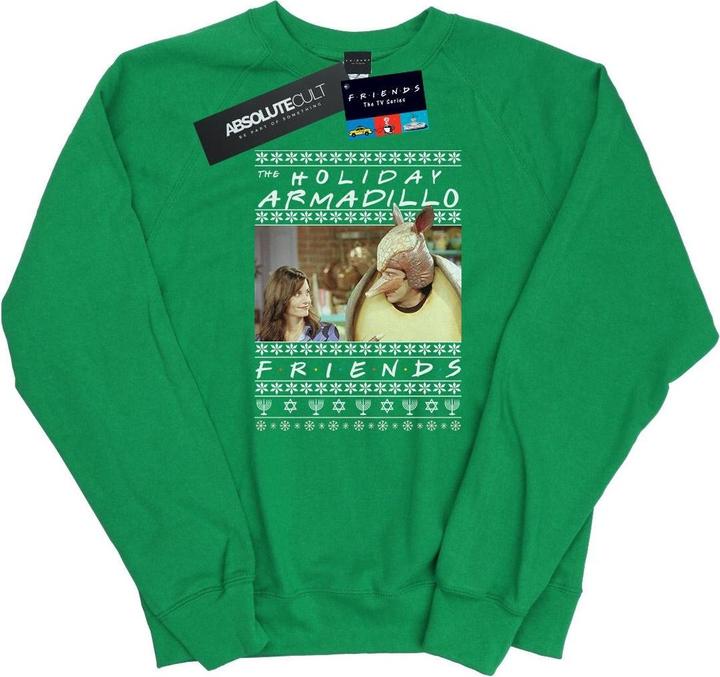 Friends Fair Isle Holiday Armadillo Sweatshirt (S)