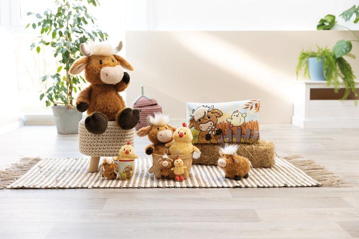 Image du produit NICI GREEN Porte-clés Boeuf Highland McMooray marron 10cm