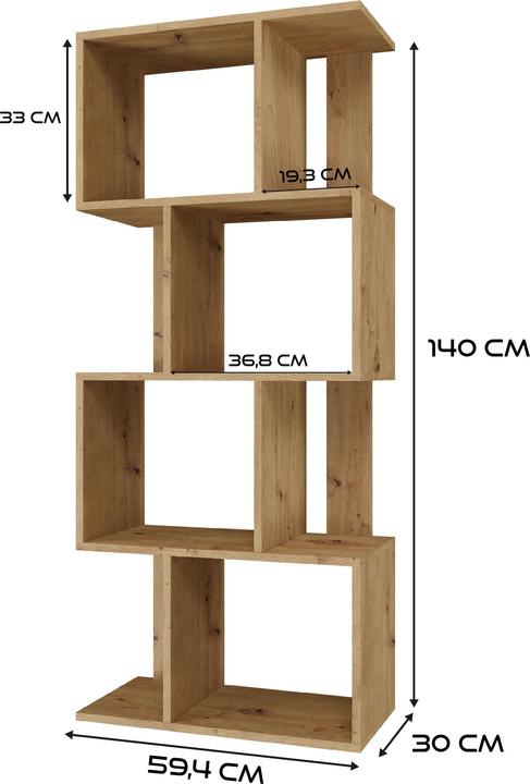 Image du produit Topeshop Fiesta (59.5 x 30 x 140 cm)