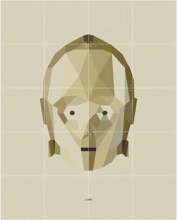 Ixxi Star Wars Icons C-3PO (80 x 100 cm)