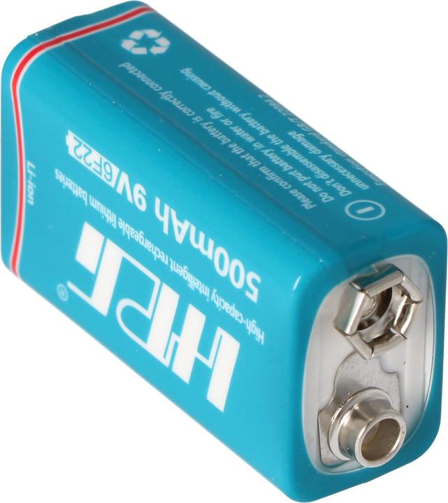 Actual product image AccuCell Akku mit USB-Ladebuchse zum nachladen, mit USB-Ladefunktion (1 pcs., 500 mAh, Battery + charger)