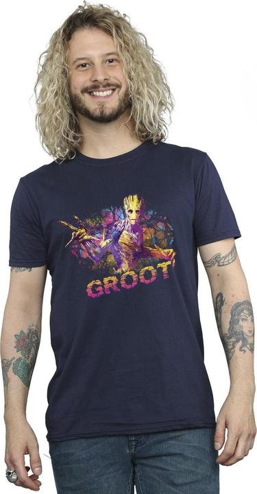Immagine prodotto Guardians Of The Galaxy Abstract Groot Maglietta Uomo (4XL)